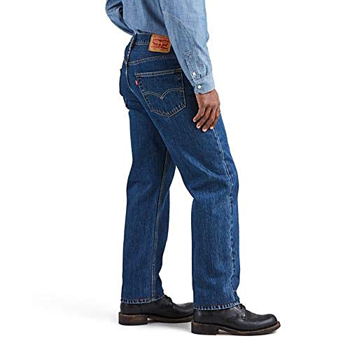 Levi's Men's 550 Relaxed Fit Jeans (Also Available in Big & Tall), Dark Stonewash, 36W x 32L