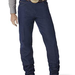 Wrangler Men's Cowboy Cut Relaxed Fit Jean, Rigid Indigo, 38W x 34L