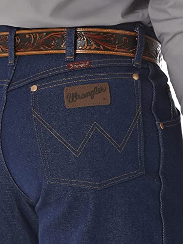 Wrangler Men's Cowboy Cut Relaxed Fit Jean, Rigid Indigo, 38W x 34L