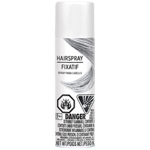 amscan hair spray party accessory spray | white | 3 ounce (pack of 1)