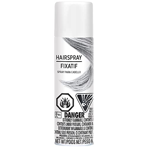 Amscan Hair Spray Party Accessory Spray | White | 3 Ounce (Pack of 1)