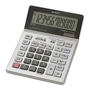 sharp vx2128v portable desktop handheld calculator