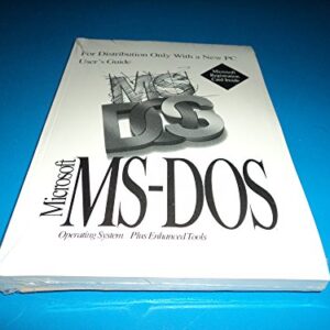 Microsoft MS-DOS Operating System Plus Enhanced Tools, Version 6.22