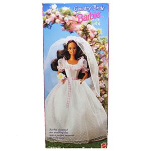 barbie country bride doll (brunette) wal mart special edition (1994)