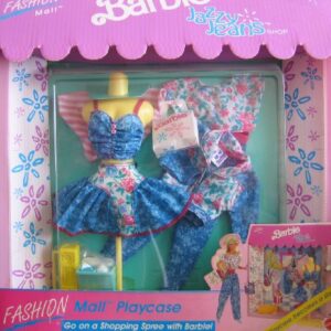 Barbie Fashion Mall Jazzy Jeans Shop Playcase Set