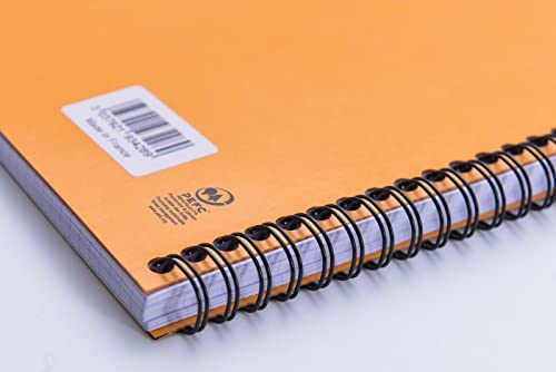 Rhodia Efficient Meeting Notebook, Black 8.25" x 6.25"