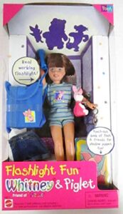 barbie - flashlight fun whitney & piglet, friend of stacie doll (1997)