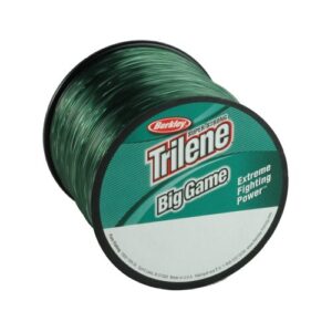 berkley trilene® big game™, green, 10lb | 4.5kg, 1500yd | 1371m monofilament fishing line, suitable for saltwater and freshwater environments coastal brown