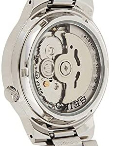 SEIKO Men's SNKA01K1 5 Automatic White Dial Stainless Steel Watch