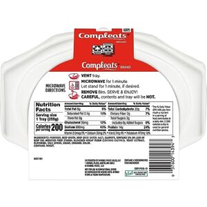 HORMEL COMPLEATS Beef Pot Roast Microwave Tray, 9 Ounces (Pack of 6)