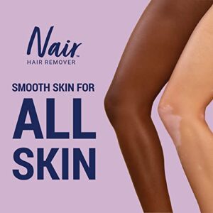 Nair Hair Removal Body Cream with Softening Baby Oil, Leg and Body Hair Remover, 3 Pack