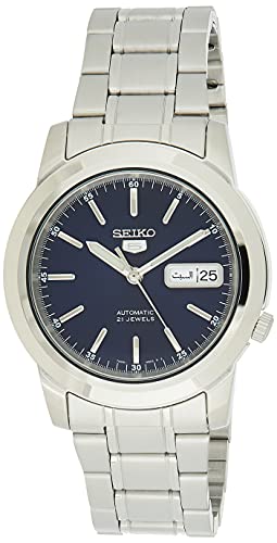 SEIKO Men's SNKE51K1S Stainless-Steel Analog with Blue Dial Watch