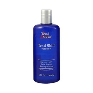 tend skin the skin care solution for unsightly razor bumps, ingrown hair and razor burns, 8 fl oz bottle