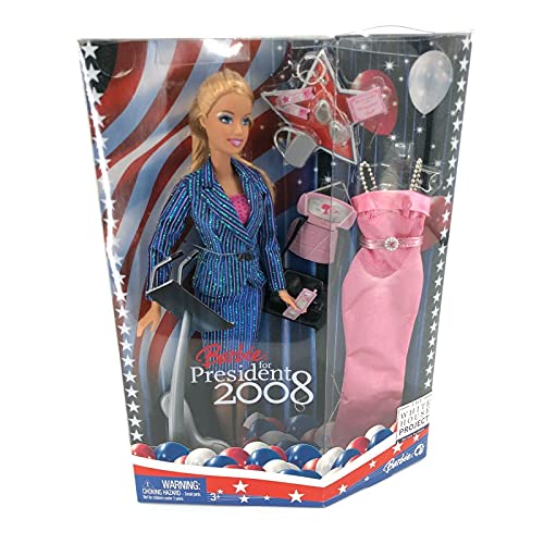 2008 Barbie for President Fashion Doll Blonde