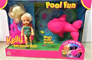 mattel kelly pool fun set barbie new in box