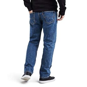 Levi's Men's 505 Regular Fit Jeans (Also Available in Big & Tall), Medium Stonewash, 32W x 32L