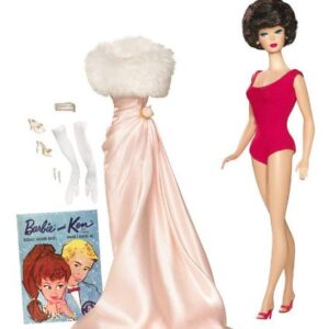 Barbie My Favorite Time Capsule 1962 Brunette Bubble Cut Doll