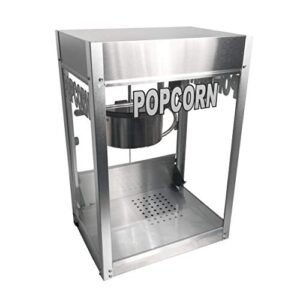 paragon - manufactured fun professional series 8 ounce popcorn machine for professional concessionaires requiring commercial quality high output popcorn equipment, stainless steel