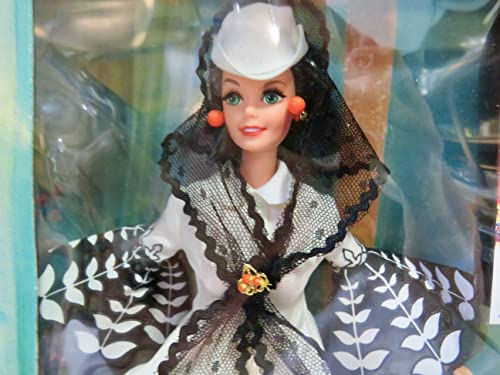 Barbie Doll as Scarlett O’Hara (black and white dress)