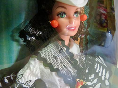 Barbie Doll as Scarlett O’Hara (black and white dress)