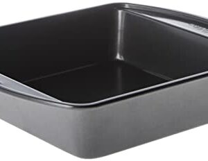 Wilton Perfect Results Premium Non-Stick Bakeware Square Cake Pan, Will Heat Evenly for Years of Quality Baking, 8-inches