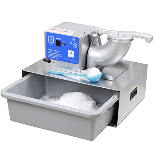 PARAGON Port-A-Blast SNO Cone Machine for Professional Concessionaires Requiring Commercial Heavy Duty Snow Cone Equipment 1/3 Horse Power 792 Watts