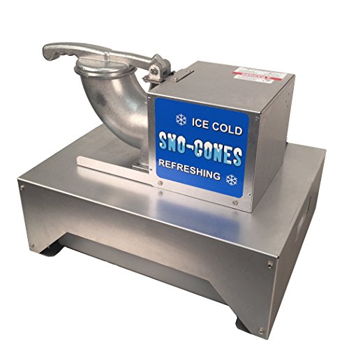 PARAGON Port-A-Blast SNO Cone Machine for Professional Concessionaires Requiring Commercial Heavy Duty Snow Cone Equipment 1/3 Horse Power 792 Watts