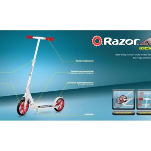 Razor A5 Lux Scooter - Red