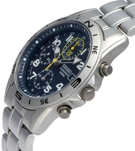 Seiko SND379P Men's Wristwatch, Re-Imported, Overseas Model, Watch