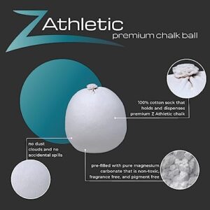 Z-Athletic Chalk Ball for Gymnastics, 3oz Chalk Ball