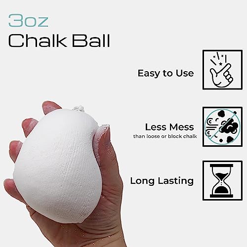 Z-Athletic Chalk Ball for Gymnastics, 3oz Chalk Ball