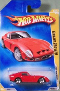 hot wheels 2009 new models ferrari 250 gto w/ wsps (lws)#005 (05 of 42) 1:64 scale