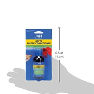 API BETTA WATER CONDITIONER Betta Fish Freshwater Aquarium Water Conditioner 1.7-Ounce Bottle, BETTA WATER COND, 1.7 OZ