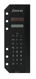 filofax personal/a5/deskfax calculator (b134011), black small