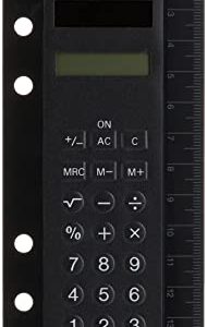 Filofax Personal/A5/Deskfax Calculator (B134011), Black Small