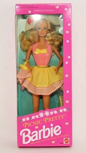 barbie 3808 1992 limited edition picnic pretty doll