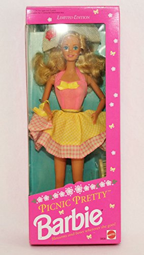 Barbie 3808 1992 Limited Edition Picnic Pretty Doll