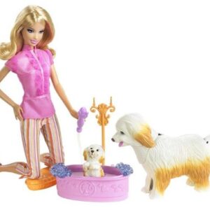 Barbie Reality Clean Up Pup Playset