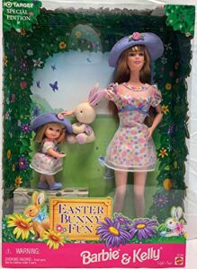 easter bunny fun barbie & kelly gift set