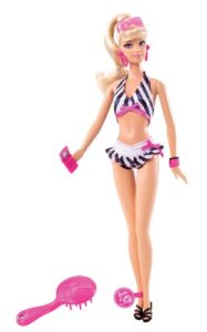 barbie then and now 1959-2009 50th anniversary bathing suit doll