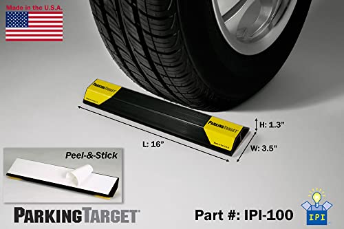 ipi-100 16" (1 Pack): Parking Aid, Heavy Duty, Easy to Install, Peel & Stick - Only 1 Needed per Vehicle– Mom and Dad and USA Decals Included – Great Gifts