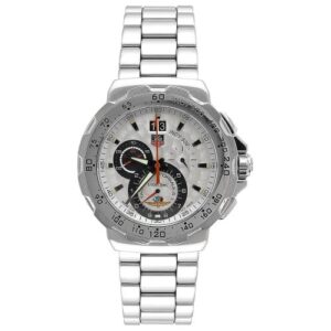 tag heuer men's cah101b.ba0854 formula 1 indy 500 grande date chronograph watch