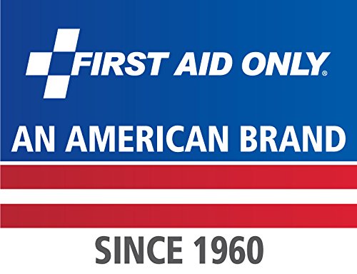 First Aid Only 6060 10-Person Emergency First Aid Kit for Office, Home, and Worksites, 57 Pieces