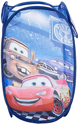 Disney Cars Pop Up Hamper Blue 1'2" x 1'2" x 1'8"