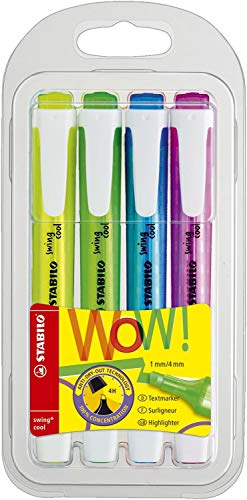 Stabilo swing cool highlighters - 4-pack