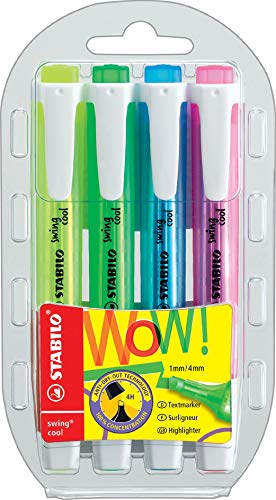 Stabilo swing cool highlighters - 4-pack