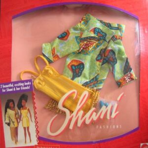 Shani Fashions Barbie Shimmery Gold Dress & More Designed for Fashion Model! (1991)