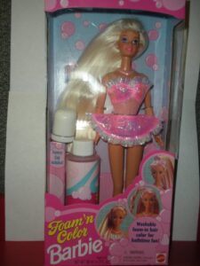 barbie foam'n color (pink)