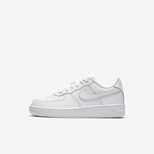 Nike Preschool Force 1 (PS) 314193 117 White on White - Size 12C