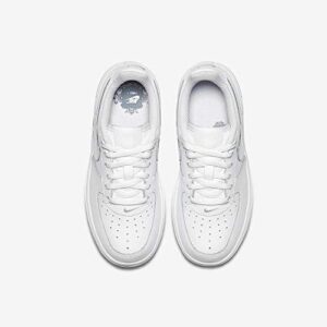 Nike Preschool Force 1 (PS) 314193 117 White on White - Size 12C